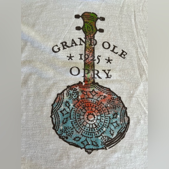 GRAND OLE OPRY BANJO GRAPHIC TEE - Picture 2 of 7